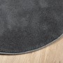 Alfombra de pelo corto OVIEDO gris antracita Ø 80 cm de , Alfombras - Ref: Foro24-375477, Precio: 29,49 €, Descuento: %