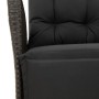 Set de comedor de jardín 9 pzas y cojines ratán sintético negro de , Conjuntos de jardín - Ref: Foro24-3213369, Precio: 1,00 ...