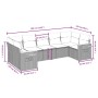 Set de sofás de jardín 7 pzas con cojines ratán sintético gris by , Garden sets - Ref: Foro24-3227111, Price: 550,48 €, Disco...