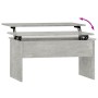 Couchtisch aus betongrauem Sperrholz, 80 x 50,5 x 41,5 cm von vidaXL, Couchtisch - Ref: Foro24-809642, Preis: 65,80 €, Rabatt: %