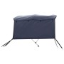 Toldo bimini 3 arcos con paredes laterales 183x(154-167)x137 cm von , Aufbewahrungsabdeckungen für Boote - Ref: Foro24-94819,...
