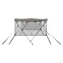 Toldo bimini 3 arcos con paredes laterales de malla by , Boat storage covers - Ref: Foro24-94846, Price: 184,59 €, Discount: %