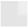 Couchtisch aus glänzend weißem Sperrholz, 102 x 55,5 x 52,5 cm von vidaXL, Couchtisch - Ref: Foro24-809671, Preis: 60,15 €, R...