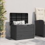Baúl para cojines polipropileno gris antracita 77,5x44,5x53 cm von , Aufbewahrungsboxen für den Außenbereich - Ref: Foro24-36...