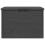 Baúl para cojines polipropileno gris antracita 77,5x44,5x53 cm von , Aufbewahrungsboxen für den Außenbereich - Ref: Foro24-36...