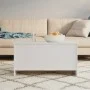 Couchtisch aus glänzend weißem Sperrholz, 102 x 55,5 x 52,5 cm von vidaXL, Couchtisch - Ref: Foro24-809671, Preis: 60,15 €, R...