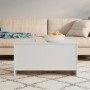 Couchtisch aus glänzend weißem Sperrholz, 102 x 55,5 x 52,5 cm von vidaXL, Couchtisch - Ref: Foro24-809671, Preis: 60,15 €, R...