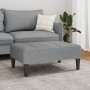 Reposapiés de tela gris claro 77x55x31 cm by , Ottomans - Ref: Foro24-4007380, Price: 68,90 €, Discount: %