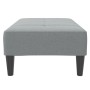 Reposapiés de tela gris claro 77x55x31 cm by , Ottomans - Ref: Foro24-4007380, Price: 68,90 €, Discount: %