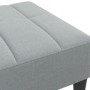 Reposapiés de tela gris claro 77x55x31 cm by , Ottomans - Ref: Foro24-4007380, Price: 68,90 €, Discount: %