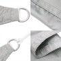 Toldo de vela poliéster oxford 100% gris claro 5x7x7 m by , Umbrellas - Ref: Foro24-4000924, Price: 48,98 €, Discount: %