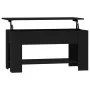 Schwarzer Couchtisch aus Spanplatte 101x49x52 cm von vidaXL, Couchtisch - Ref: Foro24-809702, Preis: 80,44 €, Rabatt: %