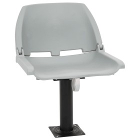 Asientos plegables de barco sin cojín gris 2 uds 48x51x41 cm von , Teile für Segelboote - Ref: Foro24-3284273, Preis: 91,57 €...