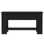 Schwarzer Couchtisch aus Spanplatte 101x49x52 cm von vidaXL, Couchtisch - Ref: Foro24-809702, Preis: 81,28 €, Rabatt: %