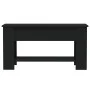 Schwarzer Couchtisch aus Spanplatte 101x49x52 cm von vidaXL, Couchtisch - Ref: Foro24-809702, Preis: 80,44 €, Rabatt: %