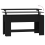 Mesa de centro madera de ingeniería negro 101x49x52 cm by vidaXL, Coffee table - Ref: Foro24-809702, Price: 81,37 €, Discount: %