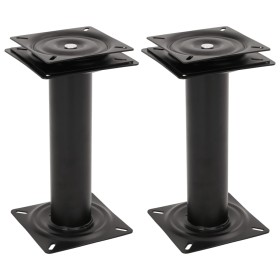 Pedestal de asiento de barco giratorio 360° 2 unidades acero de , Piezas para veleros - Ref: Foro24-3294942, Precio: 86,45 €,...