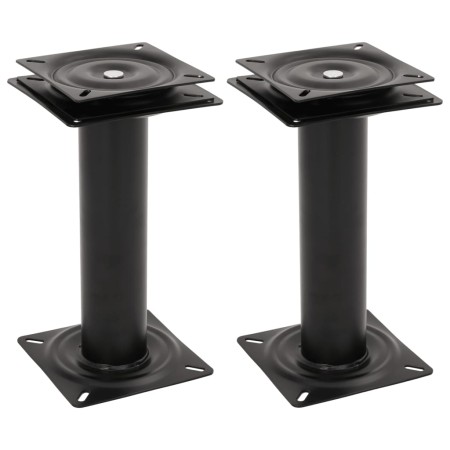 Pedestal de asiento de barco giratorio 360° 2 unidades acero de , Piezas para veleros - Ref: Foro24-3294942, Precio: 86,45 €,...