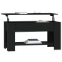 Mesa de centro madera de ingeniería negro 101x49x52 cm by vidaXL, Coffee table - Ref: Foro24-809702, Price: 81,37 €, Discount: %