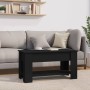 Mesa de centro madera de ingeniería negro 101x49x52 cm by vidaXL, Coffee table - Ref: Foro24-809702, Price: 81,37 €, Discount: %
