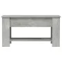 Betongrauer Couchtisch aus Sperrholz, 101 x 49 x 52 cm von vidaXL, Couchtisch - Ref: Foro24-809705, Preis: 90,22 €, Rabatt: %