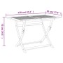 Juego de comedor de jardín 5 piezas madera maciza de acacia by , Garden sets - Ref: Foro24-3295001, Price: 312,40 €, Discount: %