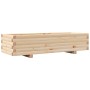 Jardinera de madera maciza de pino 110x40x26,5 cm de , Maceteros y jardineras - Ref: Foro24-847338, Precio: 79,06 €, Descuent...