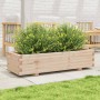 Jardinera de madera maciza de pino 110x40x26,5 cm de , Maceteros y jardineras - Ref: Foro24-847338, Precio: 79,06 €, Descuent...