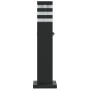 Lámpara de suelo de exterior con sensor aluminio negro 50 cm by , Outdoor lighting - Ref: Foro24-4006399, Price: 53,85 €, Dis...
