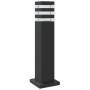 Lámpara de suelo de exterior con sensor aluminio negro 50 cm by , Outdoor lighting - Ref: Foro24-4006399, Price: 53,85 €, Dis...
