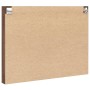 Vitrina de madera de ingeniería marrón roble 100x8,5x75 cm by , Shelves and shelves - Ref: Foro24-847939, Price: 55,54 €, Dis...