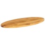 Tablero de mesa ovalado madera maciza de mango 120x50x3,8 cm by , Table tops - Ref: Foro24-370874, Price: 96,79 €, Discount: %