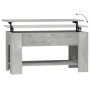 Mesa de centro madera contrachapada gris hormigón 101x49x52 cm de vidaXL, Mesas de centro - Ref: Foro24-809705, Precio: 92,79...