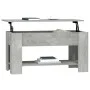 Betongrauer Couchtisch aus Sperrholz, 101 x 49 x 52 cm von vidaXL, Couchtisch - Ref: Foro24-809705, Preis: 90,22 €, Rabatt: %