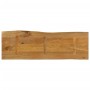 Tablero de mesa borde natural madera maciza mango 120x40x2,5 cm by , Table tops - Ref: Foro24-370758, Price: 78,23 €, Discoun...