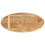 Tablero de mesa ovalado madera maciza de mango 110x50x2,5 cm by , Table tops - Ref: Foro24-370843, Price: 68,24 €, Discount: %