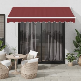 Toldo retráctil automático burdeos 300x250 cm by , Awnings - Ref: Foro24-3215303, Price: 331,41 €, Discount: %