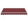 Toldo retráctil automático burdeos 300x250 cm by , Awnings - Ref: Foro24-3215303, Price: 331,41 €, Discount: %