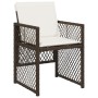 Set comedor de jardín y cojines 15 pzas ratán sintético marrón by , Garden sets - Ref: Foro24-3210873, Price: 899,51 €, Disco...