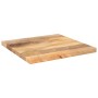 Tablero de mesa cuadrado madera maciza de mango 60x60x2,5 cm by , Table tops - Ref: Foro24-371466, Price: 65,74 €, Discount: %