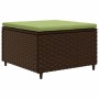 Set sofás de jardín 8 piezas y cojines ratán sintético marrón von , Gartensets - Ref: Foro24-3308238, Preis: 569,85 €, Rabatt: %