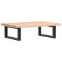 Estante de lavabo de pared de acero y madera maciza de haya by , bathroom vanities - Ref: Foro24-3302357, Price: 71,72 €, Dis...