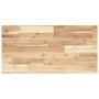 Estante de lavabo de pared acero y madera maciza de acacia von , Badezimmerwaschtische - Ref: Foro24-3302671, Preis: 71,10 €,...
