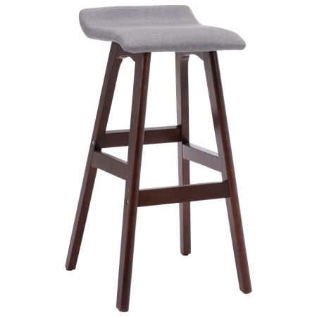 Taburete de cocina tela gris claro | Foro24.es | Tu tienda online para hogar, jardín y más Foro24.es