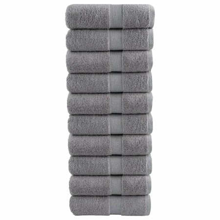 Toallas de invitados SOLUND 10 uds gris 30x50 cm 600 gsm von , Handtücher - Ref: Foro24-137304, Preis: 26,54 €, Rabatt: -5%%