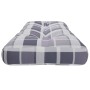 Cojín para sofá de palets de tela a cuadros gris 120x40x12 cm by , Cushions for chairs and sofas - Ref: Foro24-360637, Price:...
