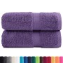 Toallas de invitados SOLUND 2 uds morado 30x50 cm 600 gsm von , Handtücher - Ref: Foro24-137350, Preis: 14,06 €, Rabatt: -5%%