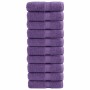 Toallas de invitados SOLUND 10 uds morado 30x50 cm 600 gsm | Foro24.es | Tu tienda online para hogar, jardín y más Foro24.es
