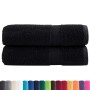 Toallas de ducha SOLUND 2 unidades negro 70x140 cm 600 gsm von , Handtücher - Ref: Foro24-137428, Preis: 28,86 €, Rabatt: %