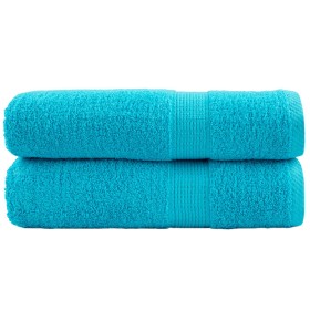 Toallas de mano SOLUND 2 unidades turquesa 50x100 cm 600 gsm by , Towels - Ref: Foro24-137449, Price: 17,42 €, Discount: %